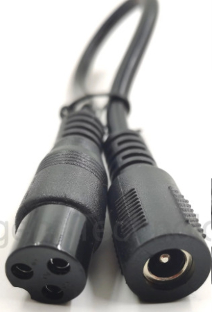 Kituri motor bicicleta  - Adaptor incarcator bicicleta electrica DC5521 - GX16