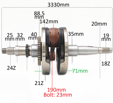 Ambielaj ATV CF Moto 500cc (0180-041000) [1]