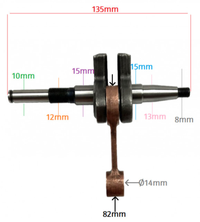 Ambielaj drujba compatibil Stihl 028, 028Q, 028W, 028WB [1]