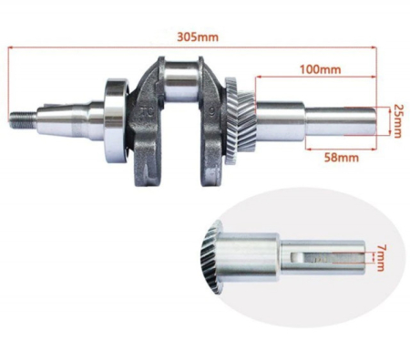 Piese motoutilaje  - Ambielaj Honda GX 340, GX 390