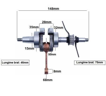 Ambielaj motocoasa Honda Gx 35 [1]