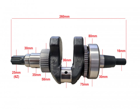 Ambielaj motocultor diesel (motorina) 178F- canelat [1]