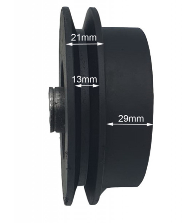 Ambreiaj compatibil Honda 128 x 19 mm (1 canal - 13mm) [1]