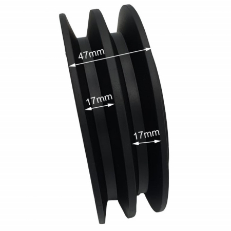 Ambreiaj compatibil Honda 148mm x 25mm (2 canale 17mm) [2]