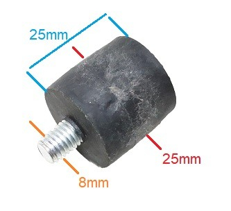 Amortizoare sustinere generator - Amortizor universal generator, motopompa (cu surub de 8mm)