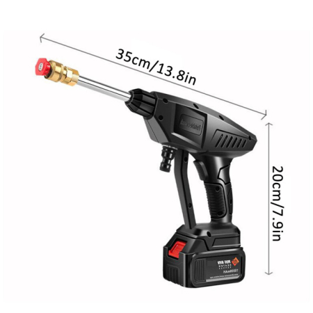 Aparat de spalat cu presiune cu acumulator 21V Li-ion [1]
