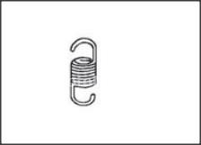 Piese scutere - Arc saboti ambreiaj moped Ciao, Bravo, Si (set 3 buc) mari