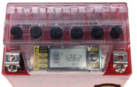 Baterie gel Scuter, Atv 4AH 12v (gel) cu display [1]