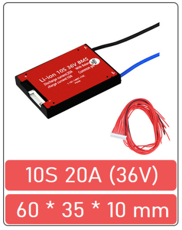 Kituri motor bicicleta  - BMS baterie Li-ion 10S 20A (36V)