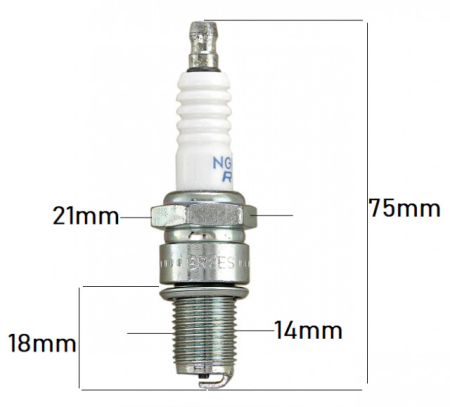 Bujie mai compactor Wacker (NGK BP6HS) [1]
