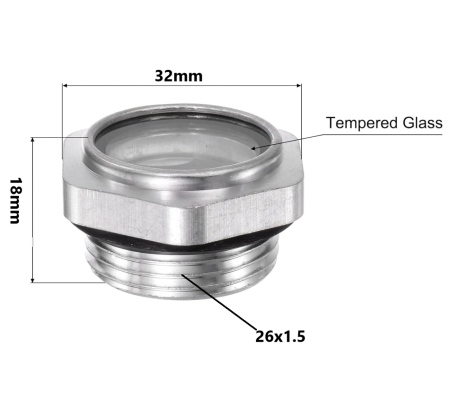 Buson indicator ulei compatibil mai compactor Wacker BS60 [1]