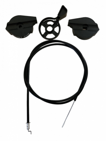 Cablu acceleratie + maneta 150cm (masina de tuns gazon, motosapa, motocultor) [2]