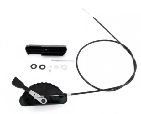 Piese motoutilaje  - Cablu acceleratie + maneta Loncin (motosapa, motocultor, masina de tuns gazonul)