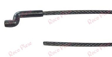Piese motoutilaje  - Cablu stop motocultor / masina de tuns gazonul 250 cm cu capat "Z"