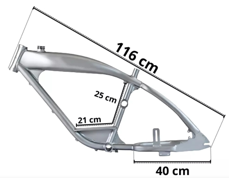 Cadru bicicleta motorizata (cu rezervor incorporat) [1]