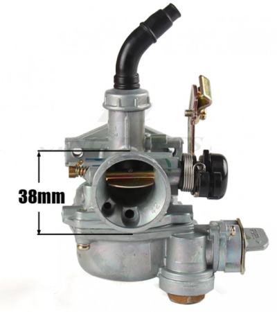 Carburator ATV 110cc PZ19 (cu robinet de benzina) [2]