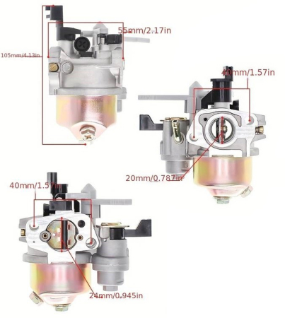Carburator Honda GX 140 - GX 160 cu robinet de benzina [1]