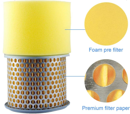 Cartus filtru aer generator HONDA GX 340 - GX 390/ generator chinezesc 11-13HP [2]