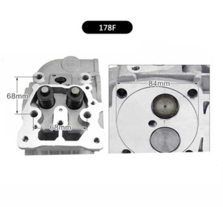 Chiulasa motor motosapa diesel 178F [1]