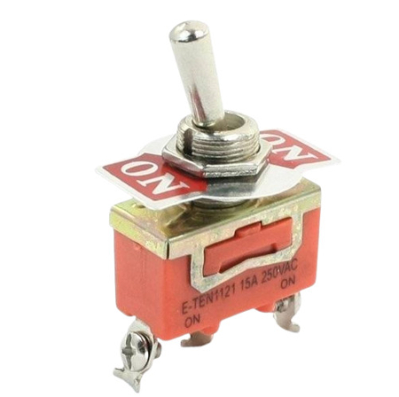 Piese schimb scule electrice, bormasina  - Comutator simplu 15A 250V (3 papuci)