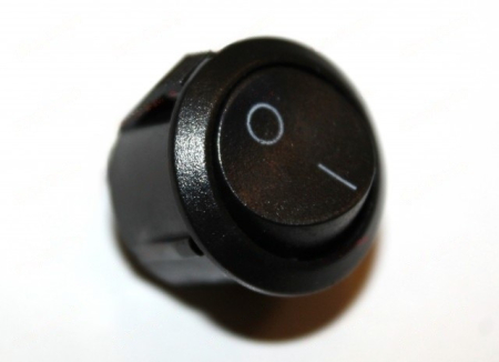 Piese schimb scule electrice, bormasina  - Comutator simplu 6A 250V (rotund)