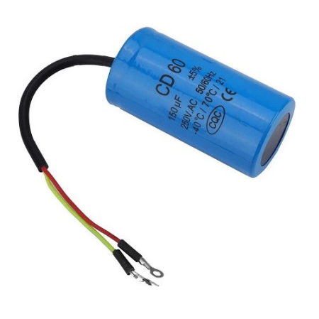 Piese schimb scule electrice, bormasina  - Condensator pornire motor electric (CD60 150uF 250V)