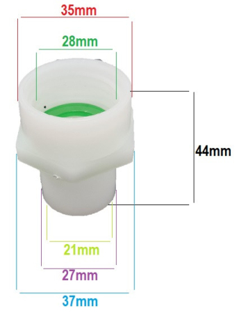 Conector furtun rezervor solutie atomizor 3WF [2]