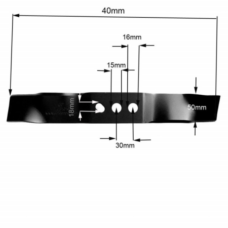 Cutit masina de tuns gazon NAC C400I (40cm) [1]