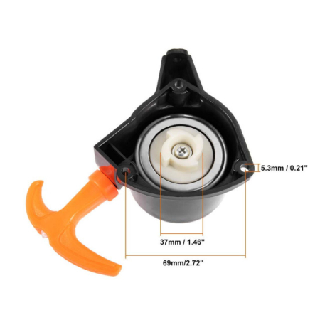 Piese Atomizor - Demaror atomizor Mitsubishi TU26, Ruris (cu clichet)