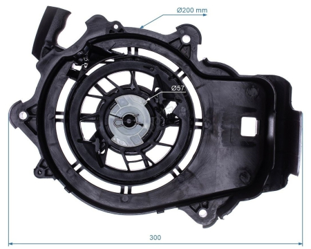 Piese motoutilaje  - Demaror Briggs & Stratton model 650EXI, 675EXI 163cc