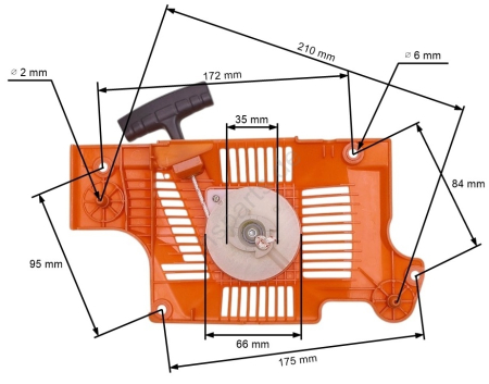 Piese drujba - Demaror drujba Husqvarna 51, 55