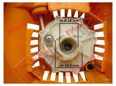 Demaror drujba Partner 350, 351, 370 / Poulan [1]