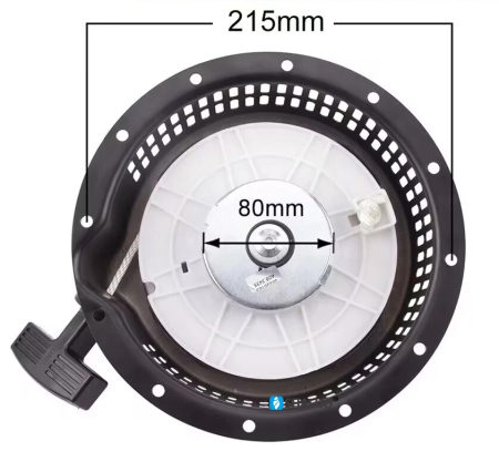 Demaror generator Diesel (motorina) Kipor 5 KW 186F 186FA [2]