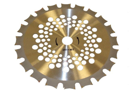 Piese motocoasa - Disc taietor motocoasa 230x 40Tx 25.4mm NAKAMURA (dinti dubli)