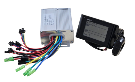 Kituri motor bicicleta  - Display + controller SW900 bicicleta electrica (36V/500W)