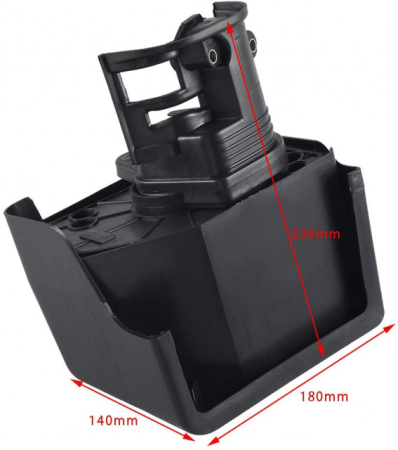 Filtru aer complet Honda GX340 - GX390, 188F (11-13CP) [2]