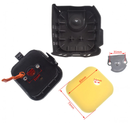 Filtru aer complet motocoasa Husqvarna 143R [1]