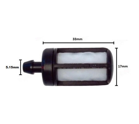 Piese drujba - Filtru benzina compatibil Stihl 5.15mm