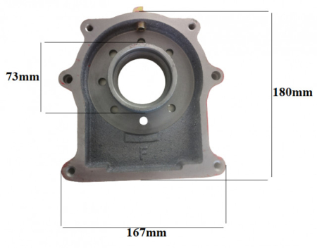 Flansa transmisie motosapa benzina 6.5, 7 CP [2]
