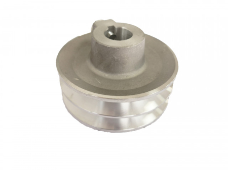 Fulie dubla motor generator, motopompa, motocultor 13 CP (ax 25mm, diametru 90mm) [2]