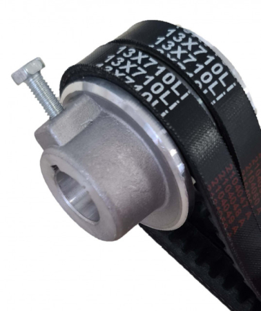 Fulie dubla motor generator, motopompa, motocultor 5-7CP (ax 19 mm, diametru 54mm) [1]