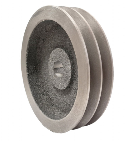 Masini-Unelte  - Fulie motor electric 24mm x 148mm (Dubla)