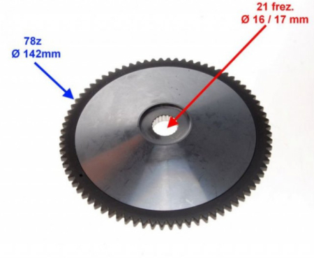 Fulie racire variator Piaggio Liberty 4T 125cc [1]