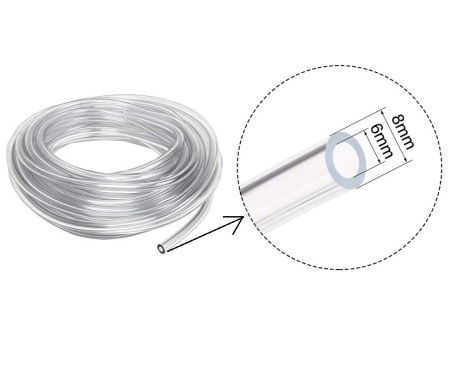 Piese motoutilaje  - Furtun benzina 6mm x 8mm (rola 5 m)