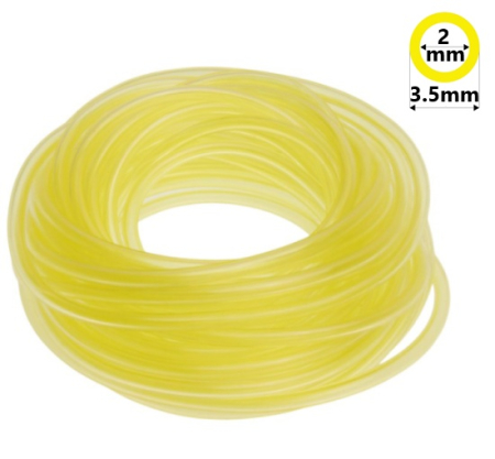 Piese drujba - Furtun benzina / ulei drujba 2.0mm x 3.5m (rola 5m)