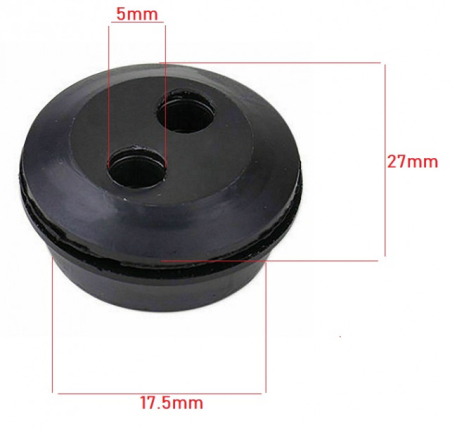 Garnitura rezervor benzina motocoasa 27mm (buc) [2]
