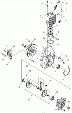 Intrerupator mai compactor Wacker WM80 [1]