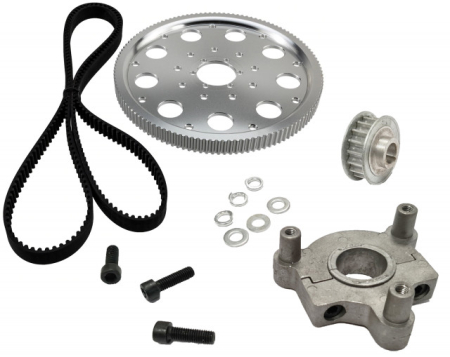 Kituri motor bicicleta  - Kit conversie curea transmisie motor bicicleta (2 timpi)