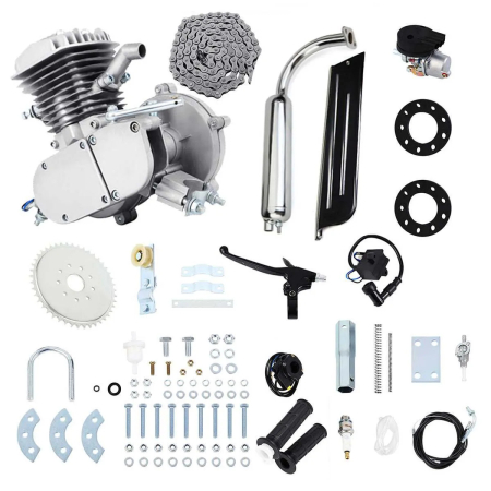 Kit motor bicicleta 80 cc 2 TIMPI (GRI) [1]