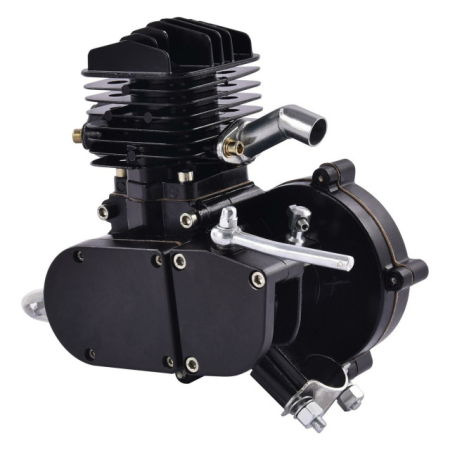 Kit motor bicicleta 80cc 2 TIMPI (Negru) [1]